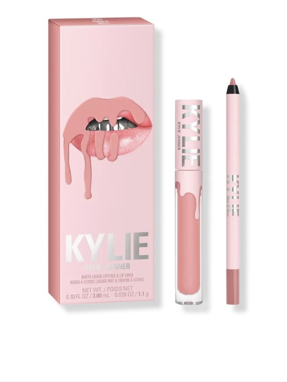 Kylie Matte Lip Kit Lipstick & Liner: Koko K (3@00), NIB